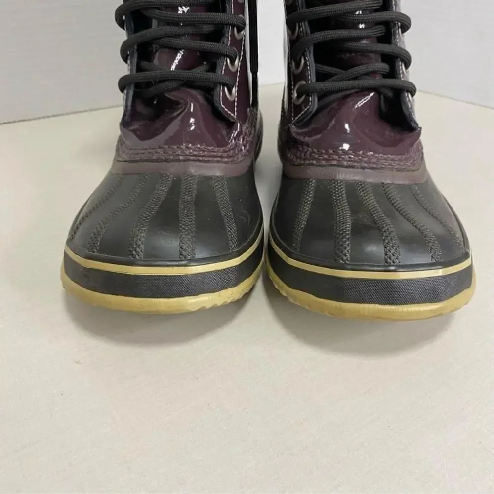 SOREL 1964 Premium Waterproof Winter Boot - Wine Patent - 6 - China